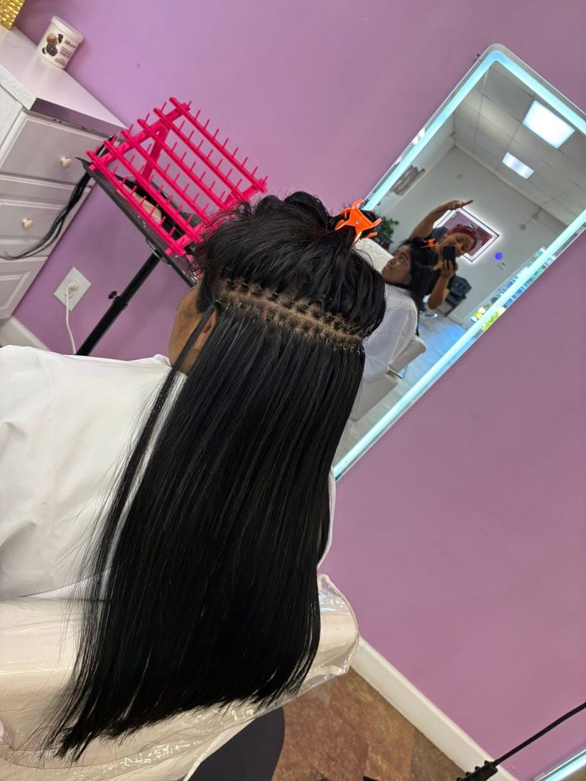 After — Hair extensions — Rafielys Beauty Salon
