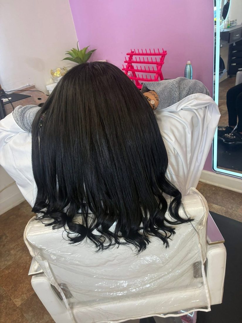 Before — Hair extensions — Rafielys Beauty Salon