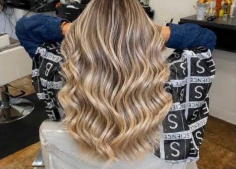 Dimensional blonde highlights — Rafielys Beauty Salon