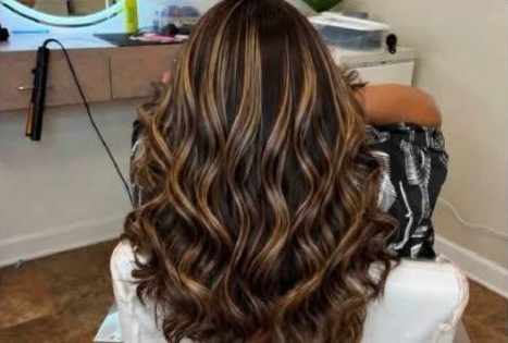 Brunette balayage — Rafielys Beauty Salon