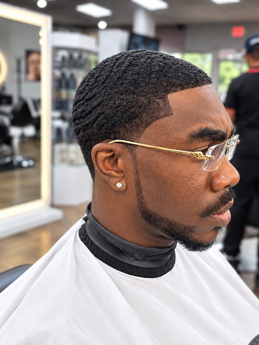 360 waves and sharp lineup — Rafielys Beauty Salon