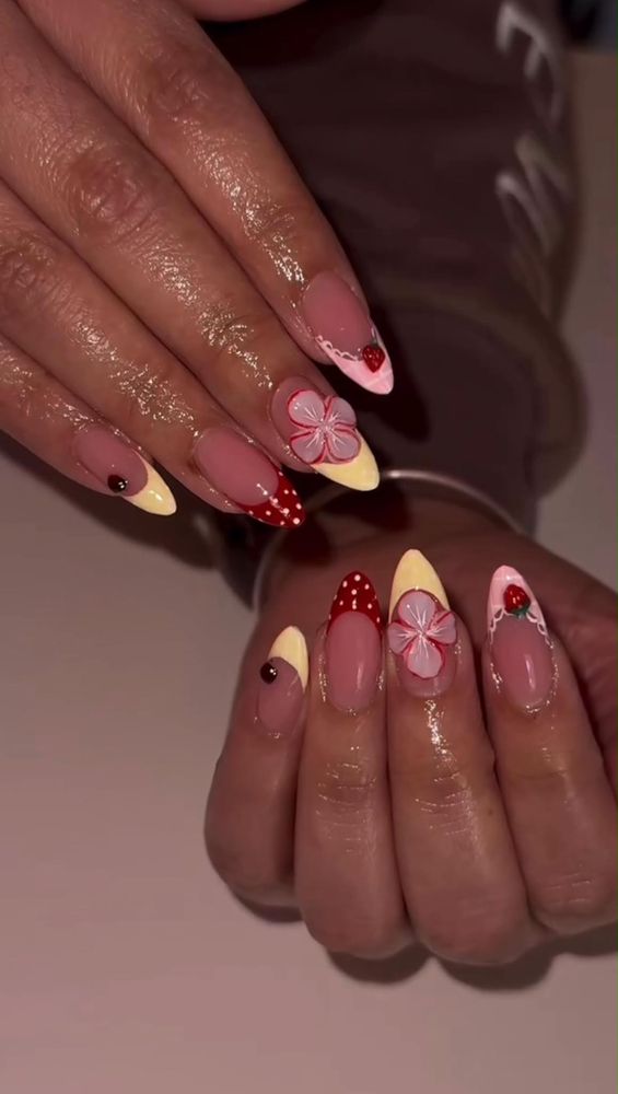 Nail, lash, and brow work by Yariely at Rafiely's Beauty Salon